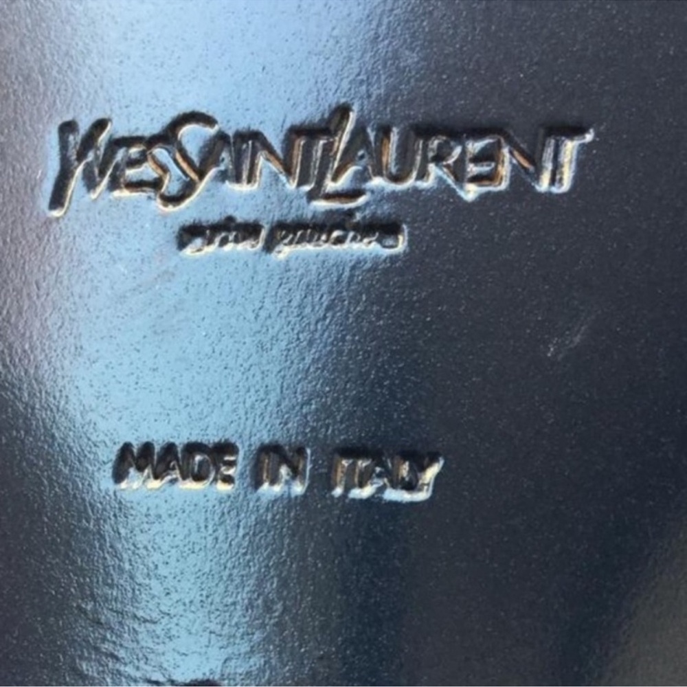 AUTHENTIC YSL TRIBUTE PLATFORM HEELS - Picture 14 of 14